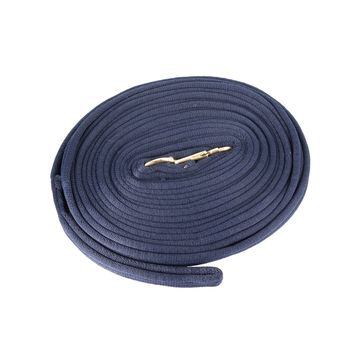 Hy Equestrian Soft Webbing Lunge Rein - Navy
