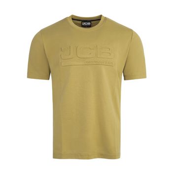 JCB Unisex 3D Embossed T-Shirt Olive