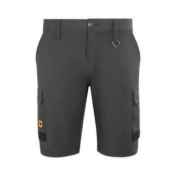 JCB Unisex 4-Way Stretch Shorts Dark Shadow