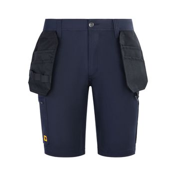 JCB Unisex Stretch Holster Pocket Shorts Navy