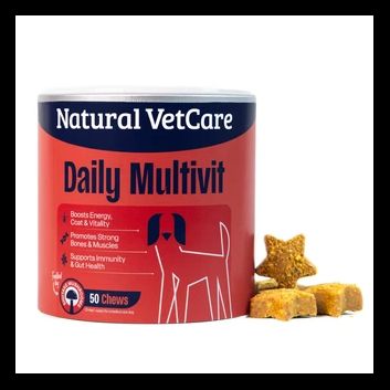 Natural VetCare Daily Multivit Chews - 50 Pack