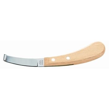 Economy Wooden Handle Hoof Knife