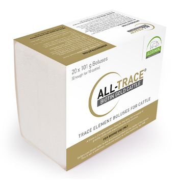 All-Trace Biotin Gold Cattle Bolus
