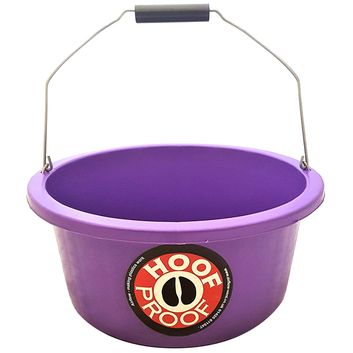 Hoof Proof Shallow Feed Bucket alternative