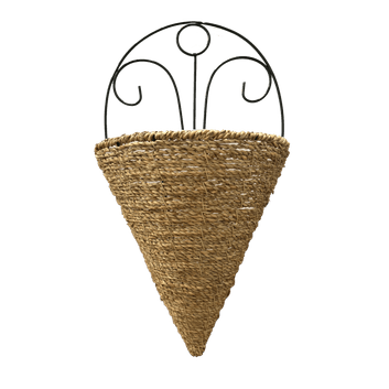 Ambassador Semi Conical Iron Wall Basket