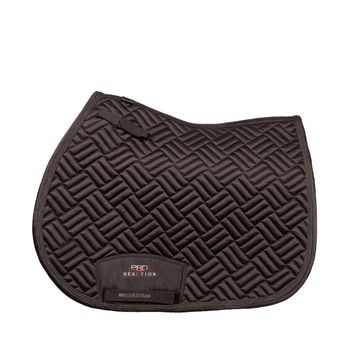 Proreaction Recherche Gp Jumping Saddle Pad By Hy Equestrian Black