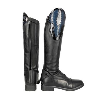 Hy Equestrian Bolono Riding Boots Child Black/Blue alternative