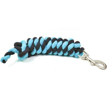 Whitaker Lr081 Cotton Bubble Leadrope Blue/Black