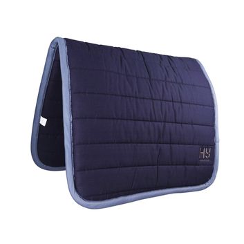 Hy Equestrian Reversible Comfort Pad Navy/Grey Trim