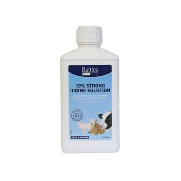 Battles 10% Strong Iodinesolution alternative