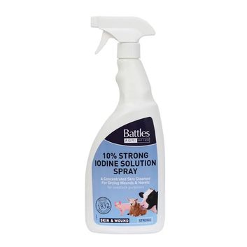 Battles 10% Strong Iodinesolution Spray alternative