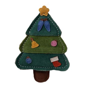 Benji &amp; Flo Christmas Dog Toys Oh Christmas Tree