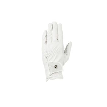 Elevate Luxe Touch Ridinggloves By Hy Equestrian White