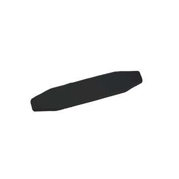 Hy Equestrian Rubber Curbchain Guard Black