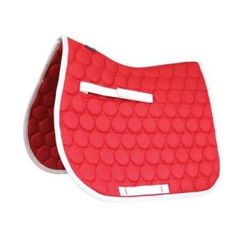 Hy Equestrian Christmas Saddle Pad Red/White