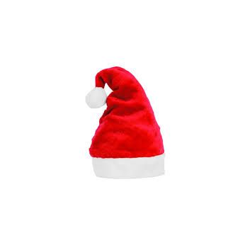 Hy Equestrian Christmas Santa Helmet Hat Red/White