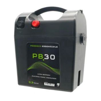 Hotline Paddock Essentials PB30 Energiser - 0.4J - 9/12 Volt