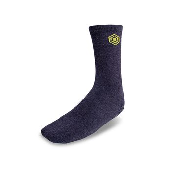 Work Sock Plain Grey Large Sz 9/12