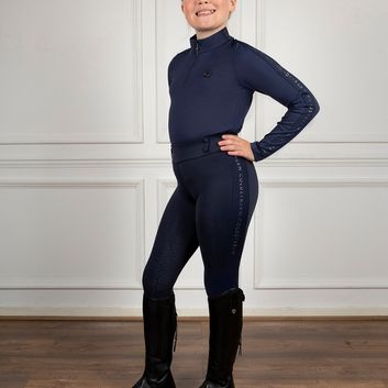 Coldstream Ng Cairncross Longsleeve Base Layer Child Navy