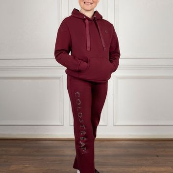 Coldstream Ng Cheswick Diamante Hoodie Child Windsor Wine
