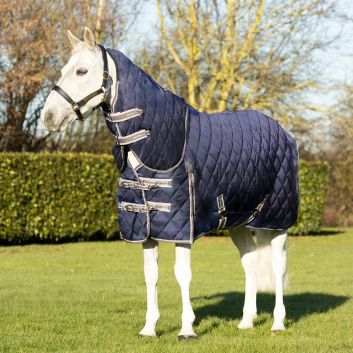 Defencex Shield 4 In 1 Stable Rug With Detachable Neck Navy
