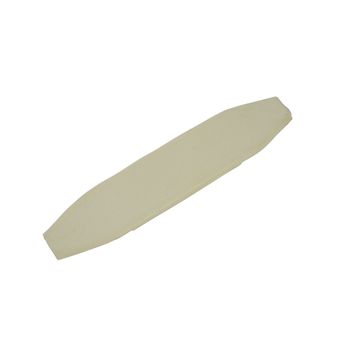 Hy Equestrian Rubber Curb Chain Guard White