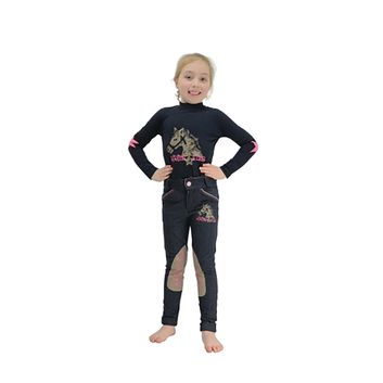 Riding Star Jodhpurs By Little Rider Child Denim alternative