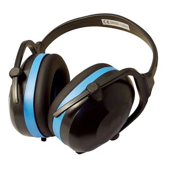 Silverline Folding Ear Defenders SNR 30dB - H=34dB M=28dB L=19dB