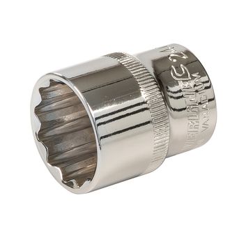 Silverline Socket 1/2" Drive 12pt Metric