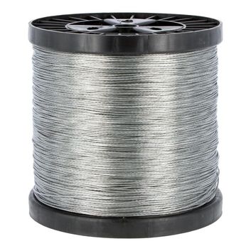 Stranded Wire 200 m, 1.5 mm galvanised alternative