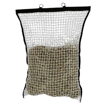 Hay Net with Filling Aid White, 3x3 cm Mesh Size