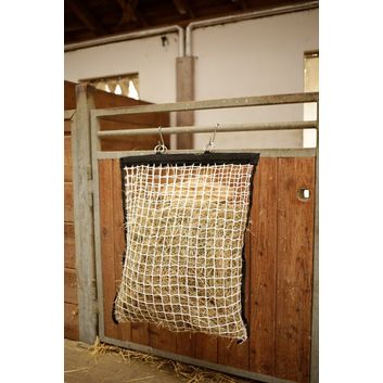 Hay Net with Filling Aid white, 90 x 110 cm, 3x3 cm alternative