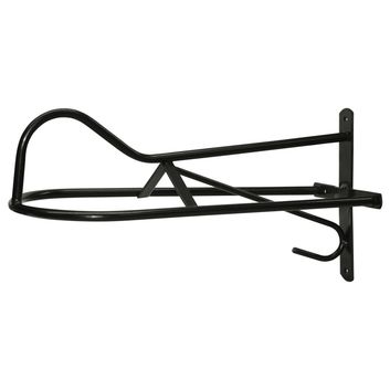 Western Saddle Rack black,