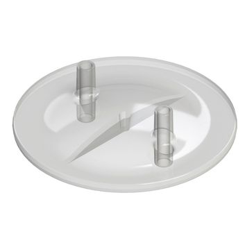 Milking Pail Lid Flat 16x20mm