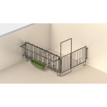Feed Trough long, 42 litre, alternative