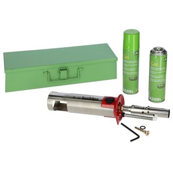 Hot Air Dehorner AirBuddex, with metal box and gas