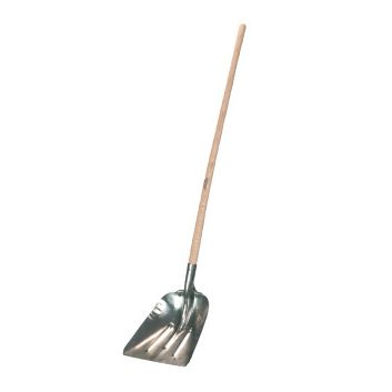 Snow- and Grain Shovel with beech handle