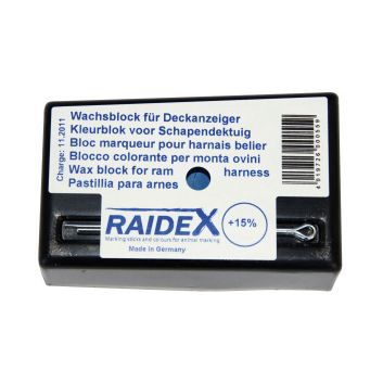Wax Block blue, orig. Raidex