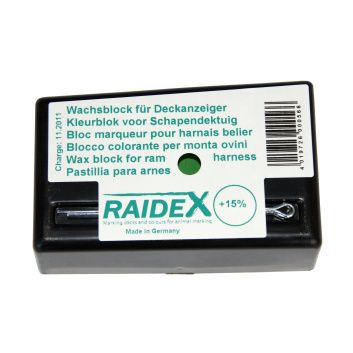 Wax Block green, orig. Raidex