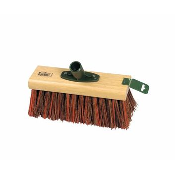 Hillbrush Trade Stiff Yard Broom With Handle