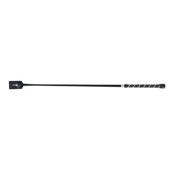 Hy Equestrian Twister Riding Whip Black/White