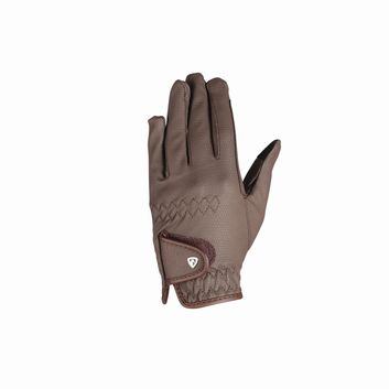 Hy Equestrian Cottenham Elite Riding Gloves Brown alternative