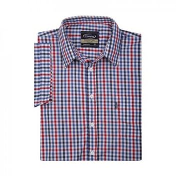Champion Doncaster Polycotton Short-Sleeved Shirt Blue alternative