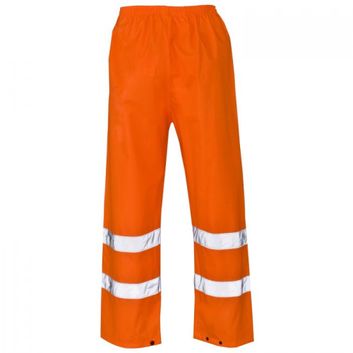 Hi-Vis Reflective Waterproof Trouser Orange alternative
