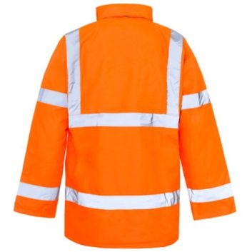 Hi-Vis Reflective Parka Jacket Orange alternative