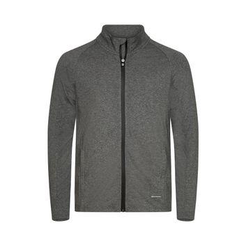 Cutter &amp; Buck Adapt Full Zip Jacket Men Anthracite Melange