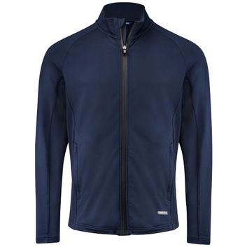 Cutter &amp; Buck Adapt Full Zip Jacket Men Dark Navy