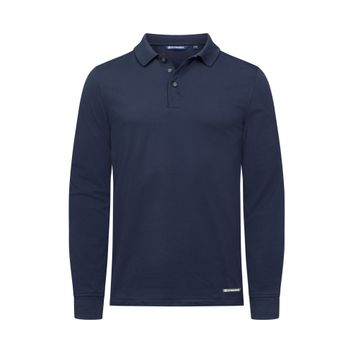 Cutter &amp; Buck Advantage Long Sleeve Polo Men Dark Navy