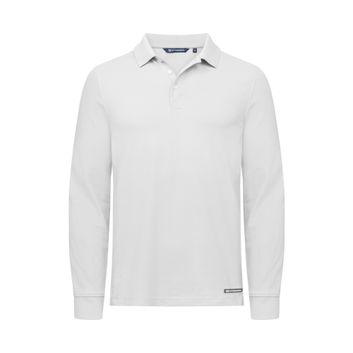 Cutter &amp; Buck Advantage Long Sleeve Polo Men White