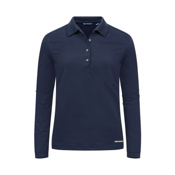 Cutter &amp; Buck Advantage Long Sleeve Polo Women Dark Navy